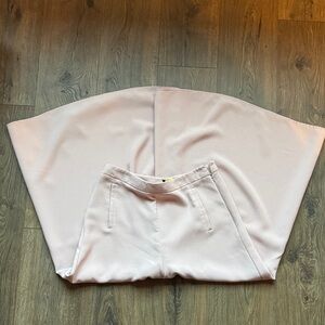 Topshop Blush Pink Wideleg elegant pants